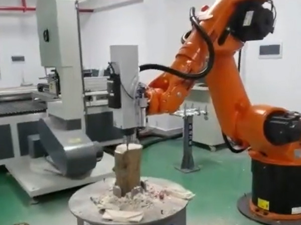 机器人雕刻工作站